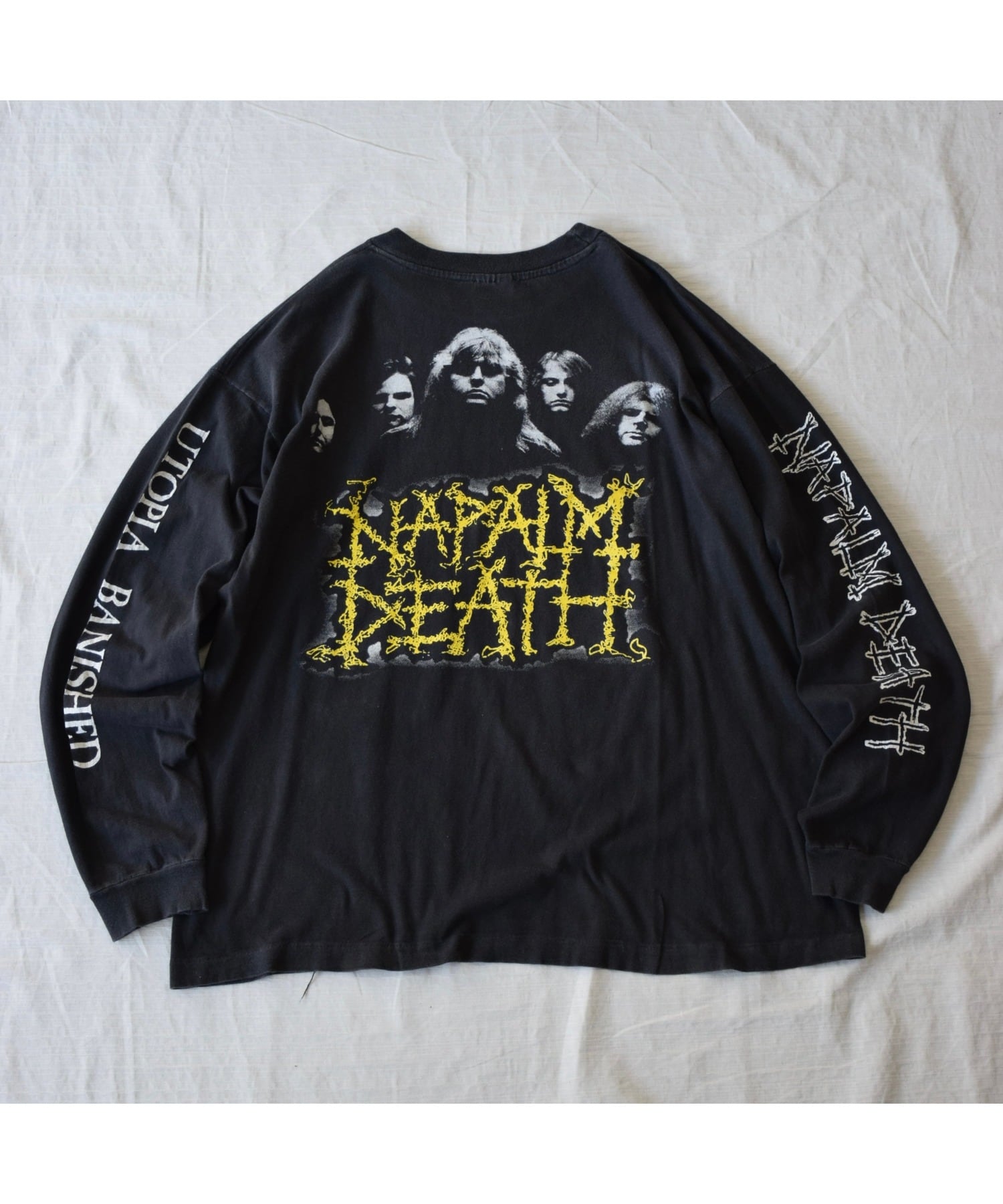 Special!!】90's NAPALM DEATH ロングスリーブTシャツ メンズXL