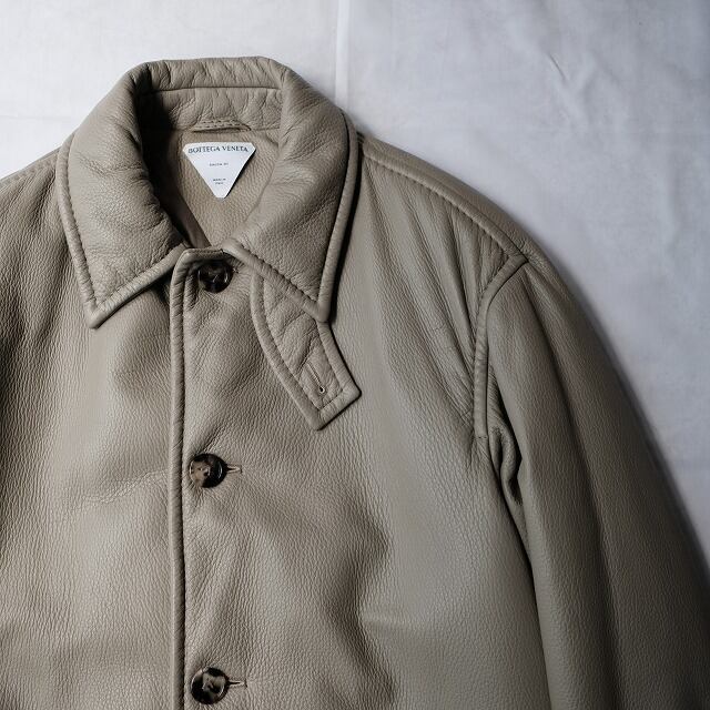 BOTTEGA VENETA 17AW ディアスキン レザーライダース 46 BOTTEGA VENETA 17AW ディアスキン レザーライダース 46 BOTTEGA