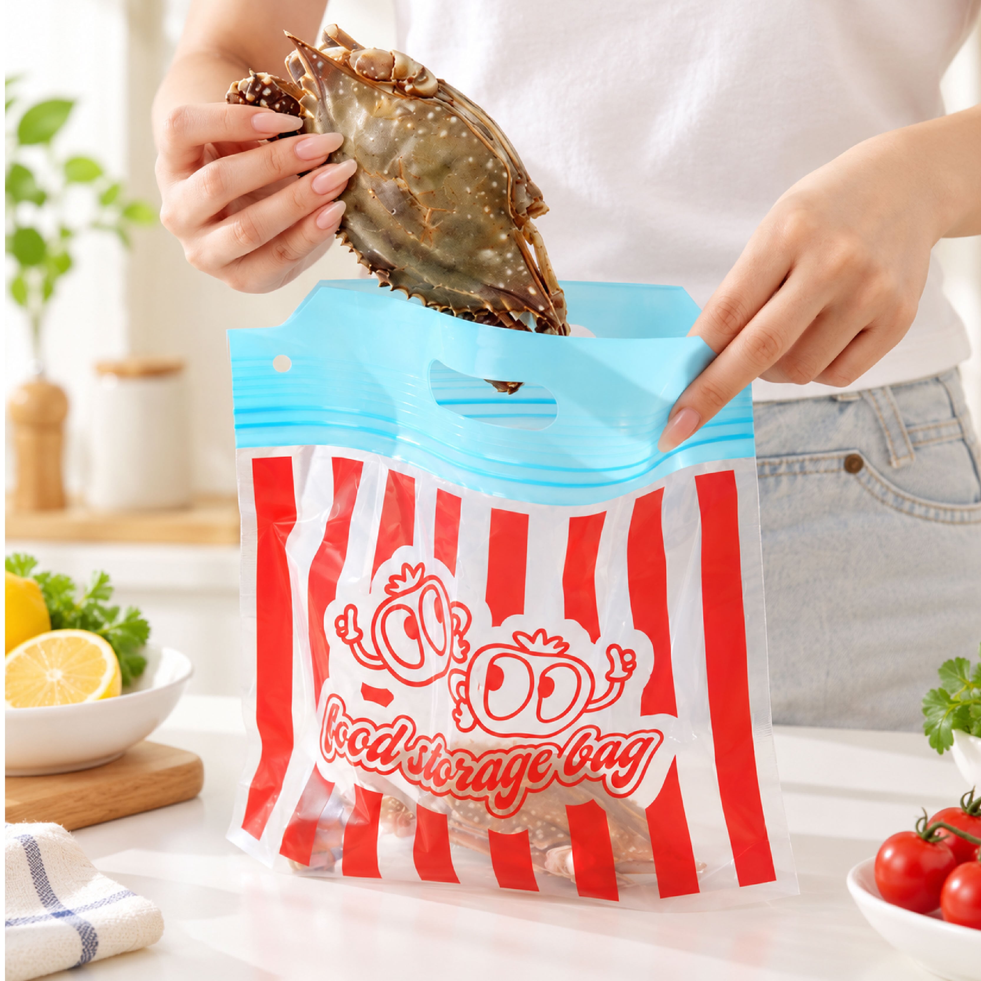 ブランド保存袋42点 HY 1135 .食品保存袋 チャック付き 保存袋 65枚セット S M Lサイズ 3