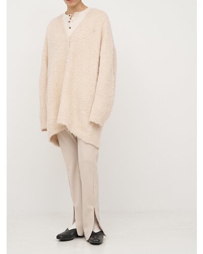 【YENN】[Y254-91123] ALPACA MIX TUNIC PO