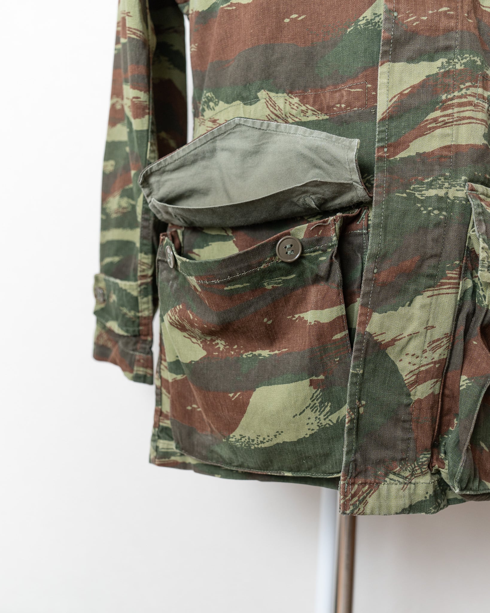 French military　M47 jacket lizard camo