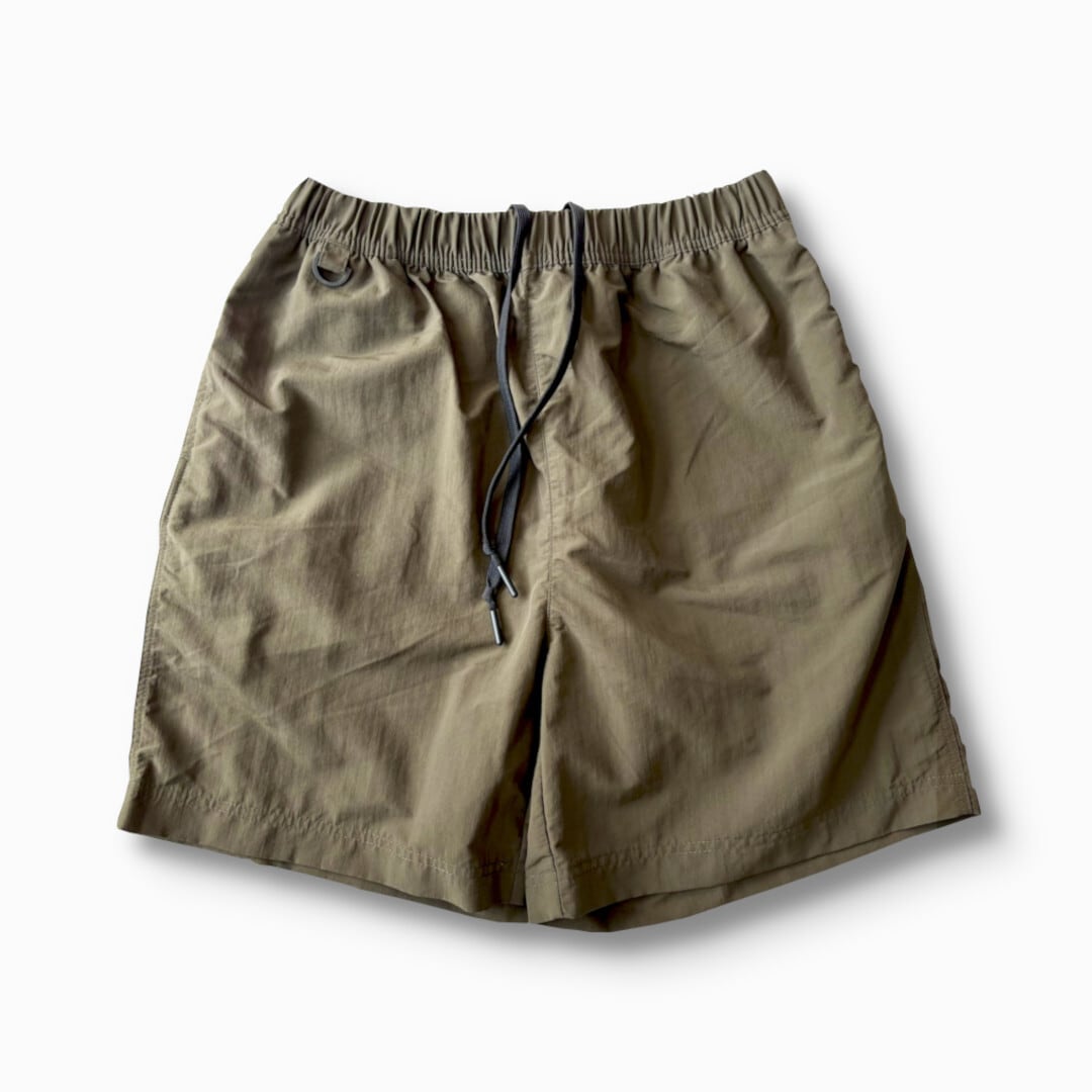 ＆UNION NYLON SHORTS OLIVE | &UNION GENERAL STORE