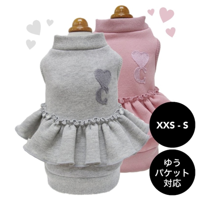 circus circus（サーカスサーカス）Heart Baby Sweat XXS, XS, SS, Sサイズ ゆうパケット対応