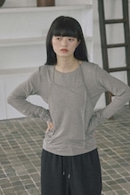 DU260721 Halter Neck Layered Tops