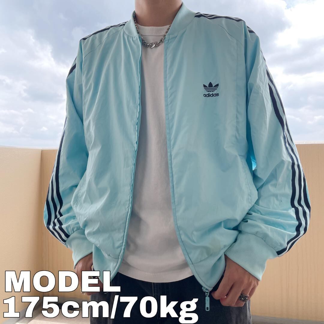 adidas ナイロン トラックジャケット