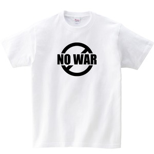 NO WAR Tシャツ ms93 戦争反対 戦争撲滅 世界平和 メッセージ