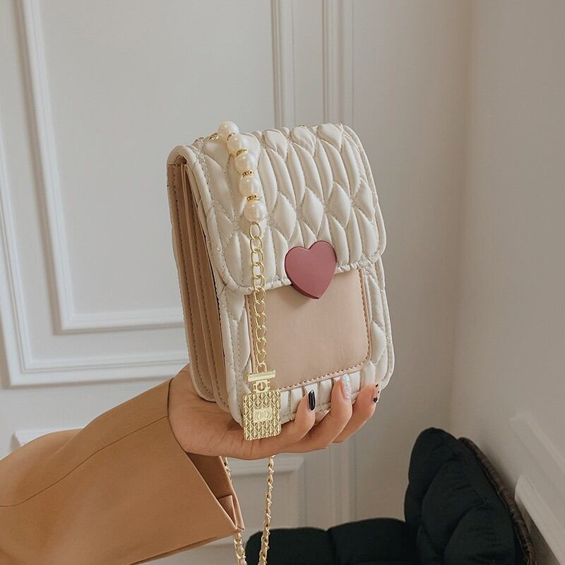 ポイントハート ショルダーバッグ