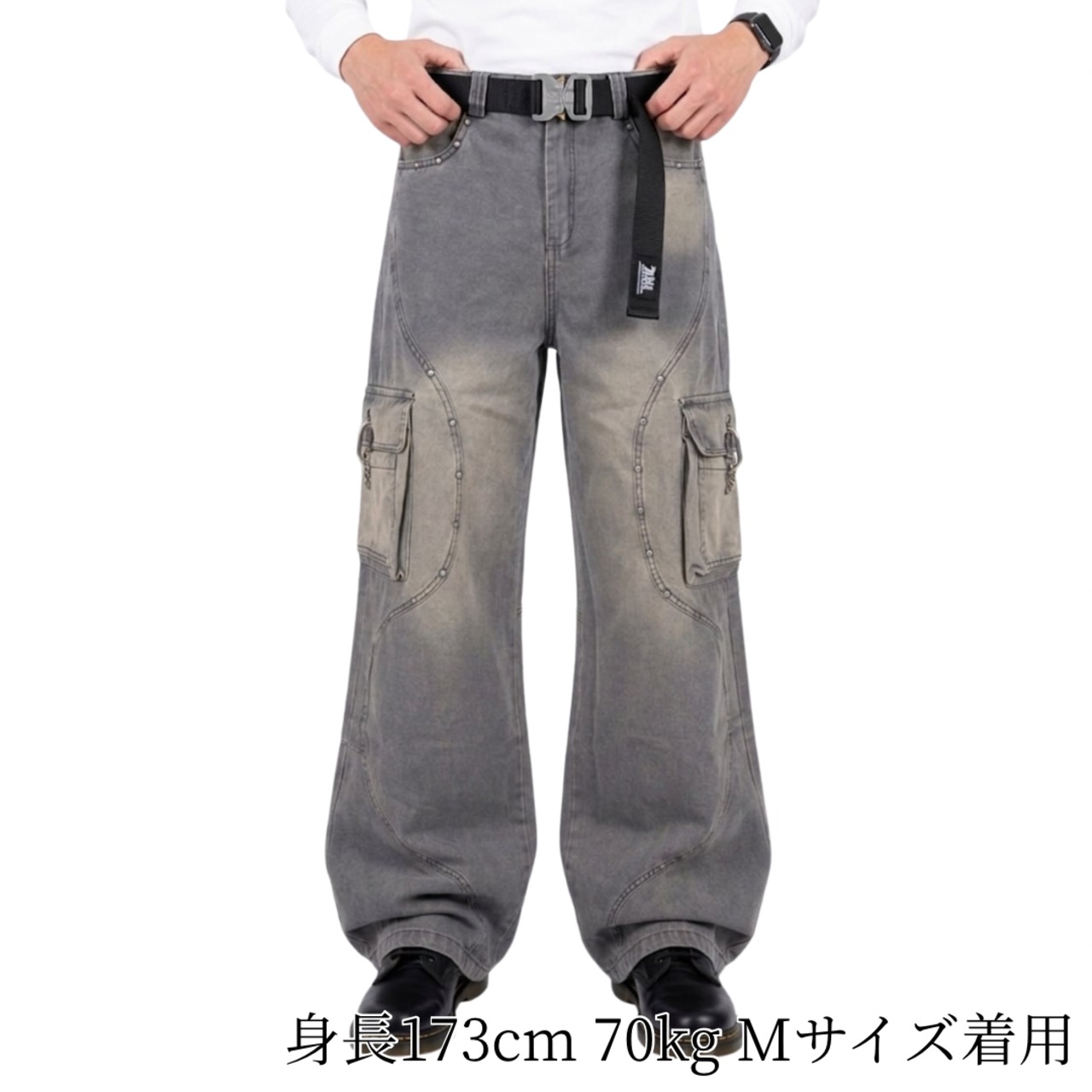 【限定入荷】ヴィンテージカーブラインカーゴデニム(OR-E6663)