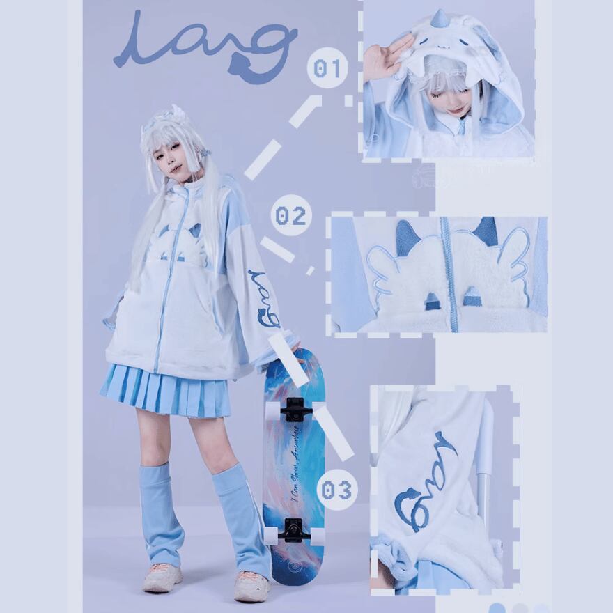 ロリータファッション通販 SEASONZ ファッション 水色 プリーツ