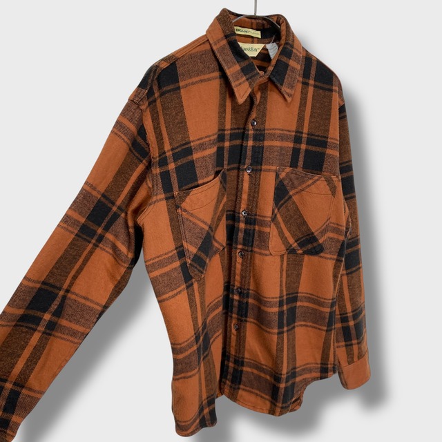 80s セントジョンズベイ　BIGMAC ヘビーネルシャツ　チェック　M