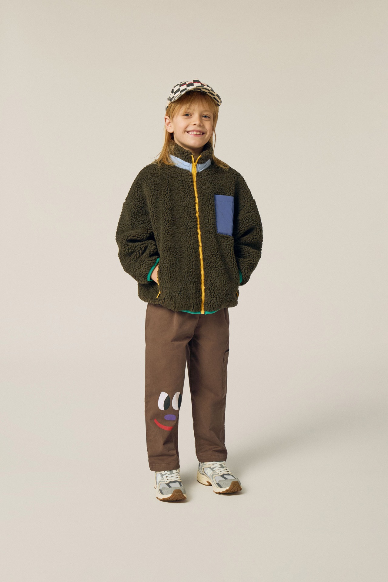 the campamento/Green Teddy Jacket