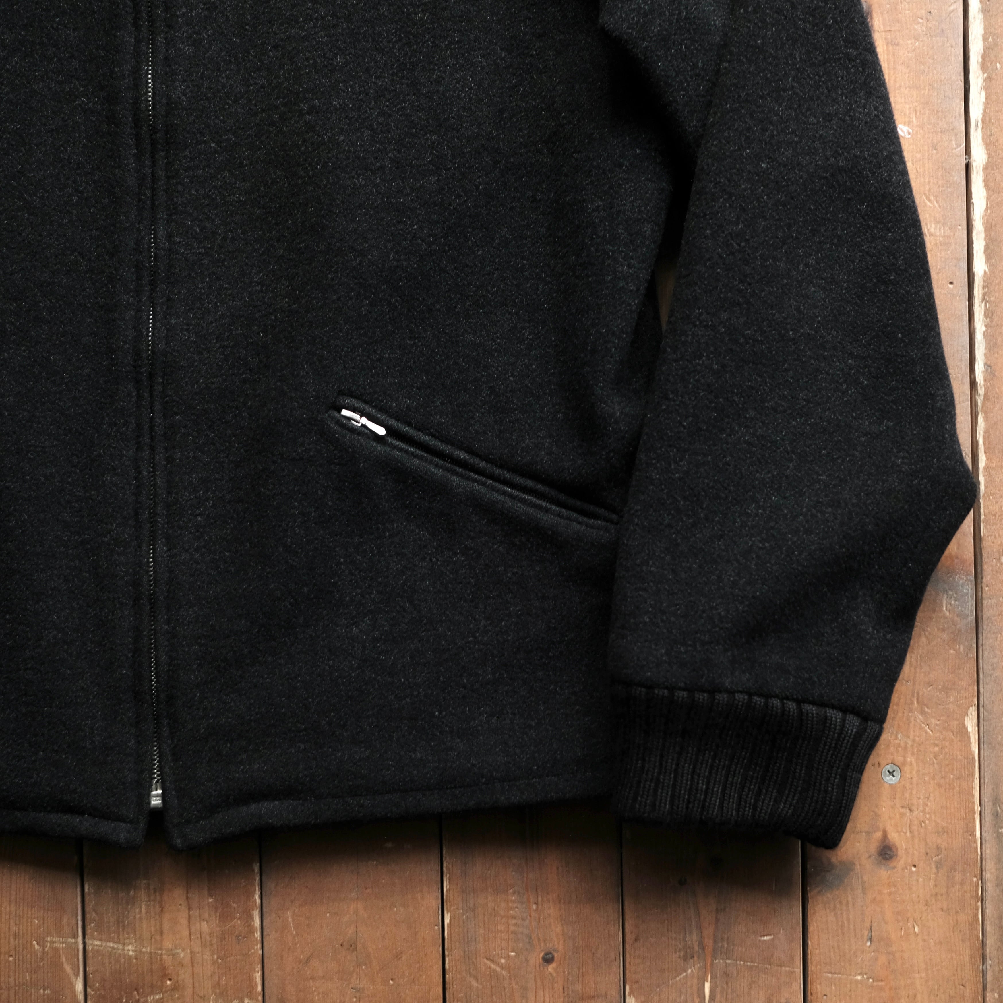 agnes b. HOMME WOOL / CASHMERE ZIP BLOUSON | safarionline