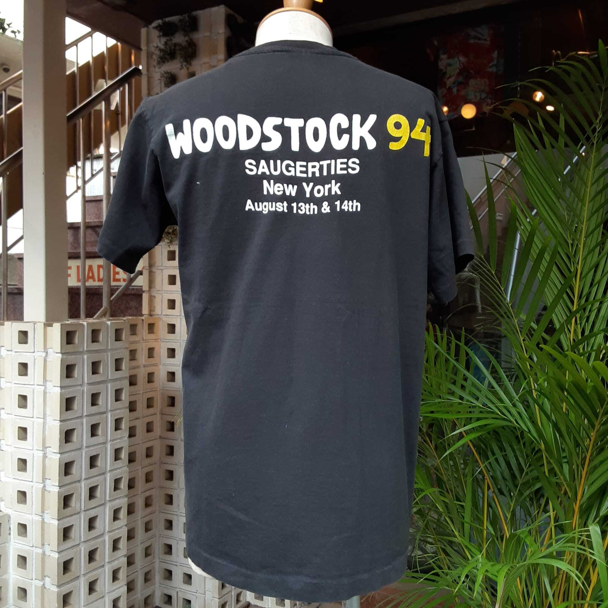 ビンテージ90's●DEADSTOCK WOODSTOCKコットンタイダイTシャツ●211015r4-m-tsh-td古着ウッドストック音ロックフェス MA72 古着 90\u0027s ウッドストック・モーツァルト・フェスティバル