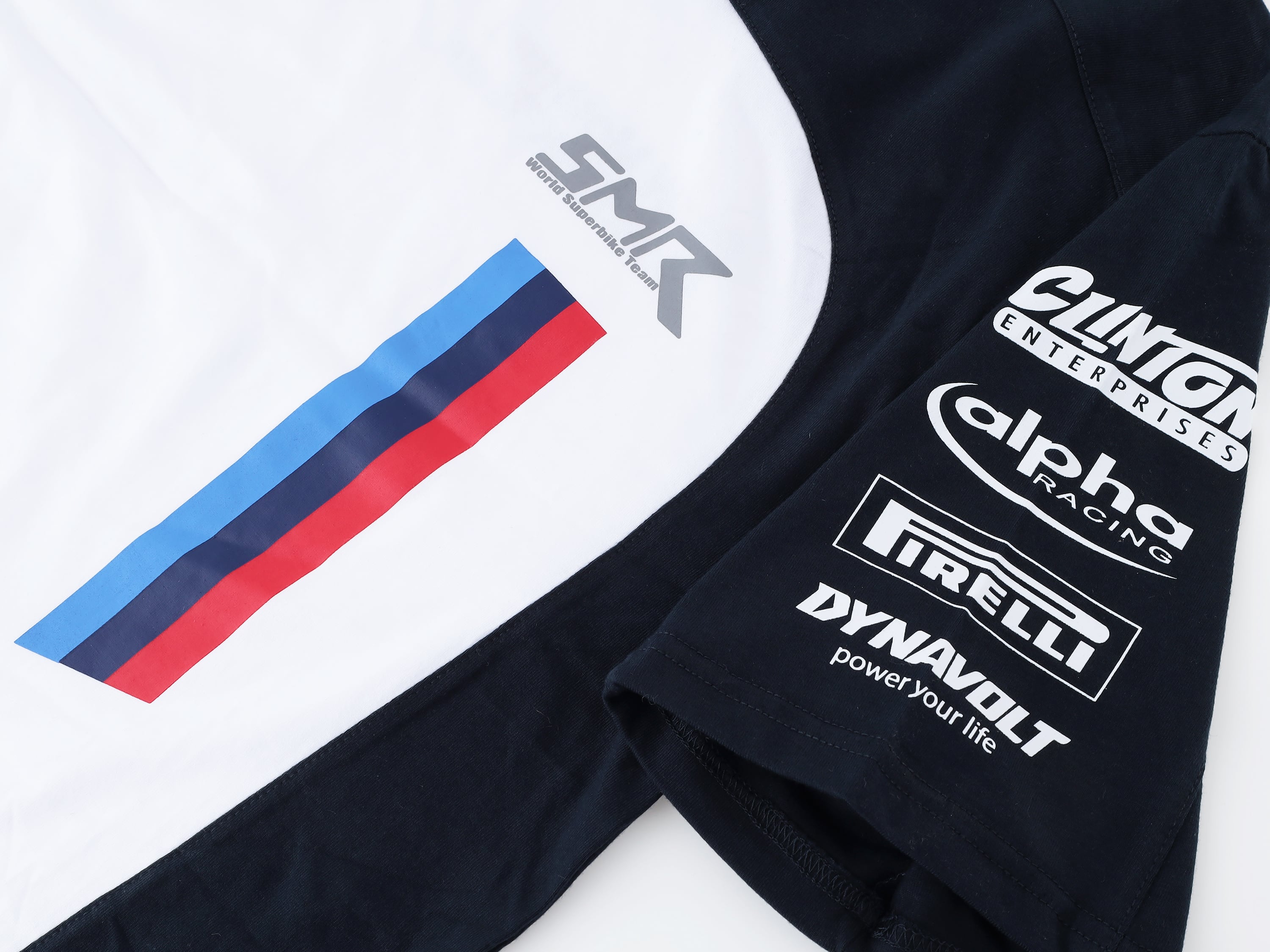 BMW motorrad World SBK 白色（白紺） ドライ Tシャツ 【L】WORLD SUPER BIKE オフィシャル 公式  Tシャツ（検：motoGP 1000RR） | OSP-motorsports