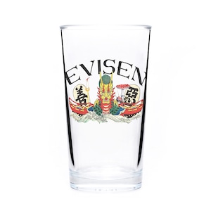 EVISEN / DRAGON SHIP PINT GLASS