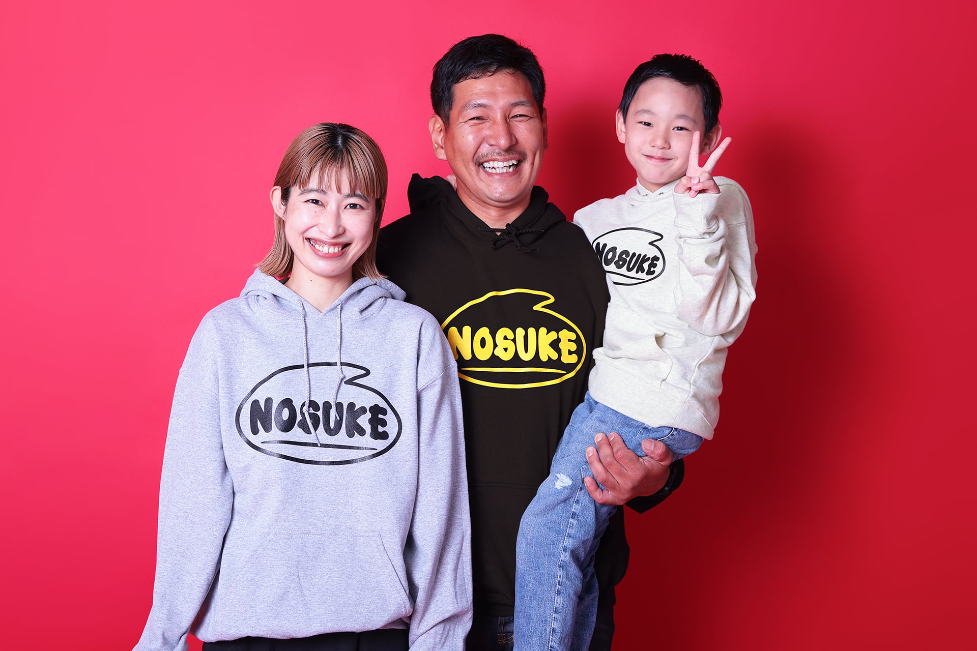 Adult】6NOSUKE Logo Front(Big)/Back(Small) Print Hoodie | NOSUKE