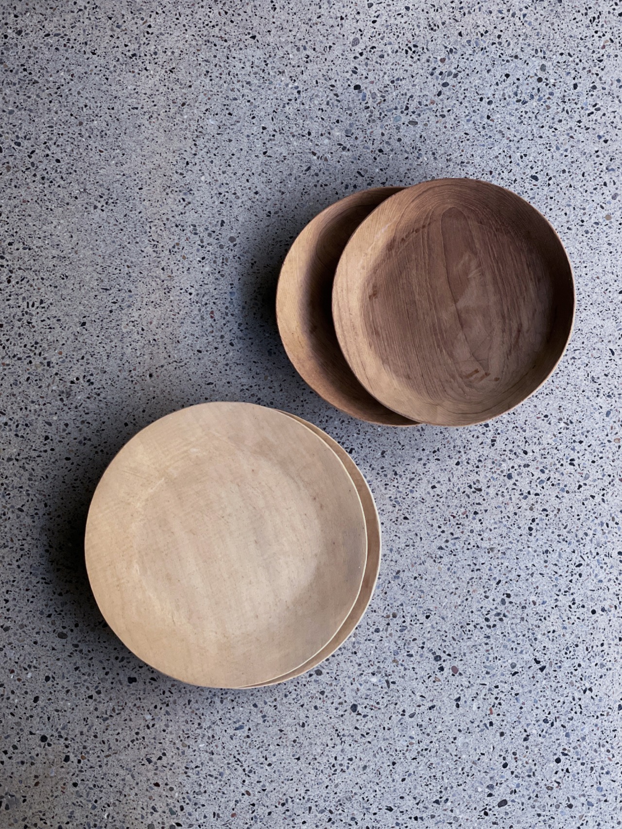 Thai／Wooden plates