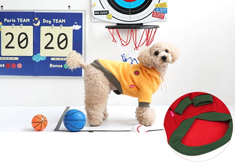 【SALE】big smile T-shirt S ~ 2XL 3color / 犬服 秋冬 新作 長袖 ドッグウェア 小型犬 中型犬 犬 服 暖かい 猫 ペット用品 ペット洋服