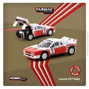 Tarmac Works(ターマックワークス) 1/64 Lancia 037 Rally “Rally Van Haspengouw 1985 Winner” T64P-TL002-85RVH03