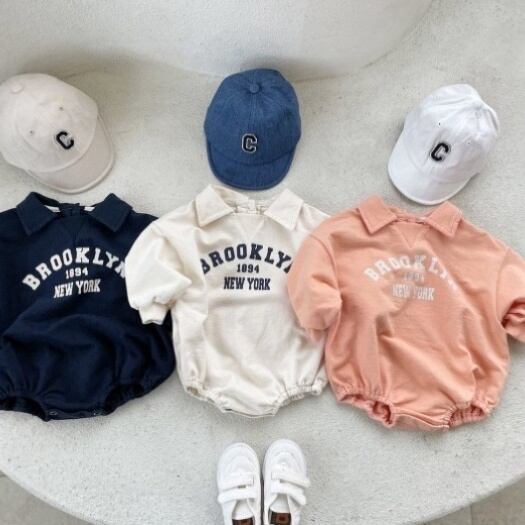 【BABY】NEW YORK長袖ロンパース