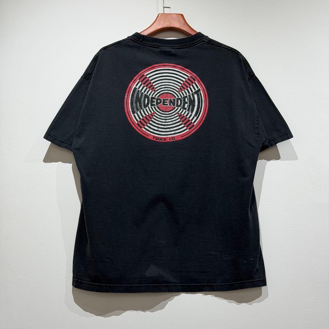 90s ぶち抜き Smiley Face tee | PAY ID