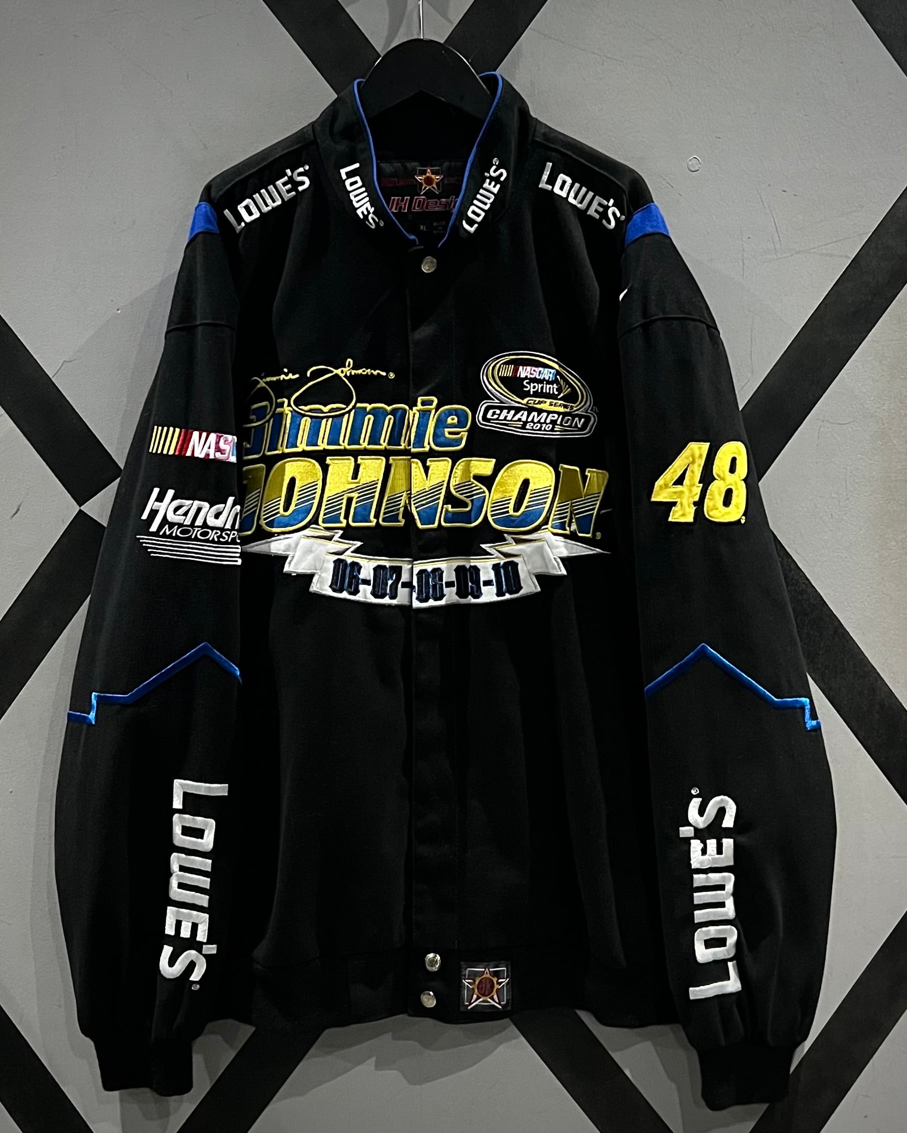 JH Design Jimmie Johnson レーシングジャケット XL X VINTAGE】 “JH DESIGN” “NASCAR” “Jimmie Johnson” Vintage Racing