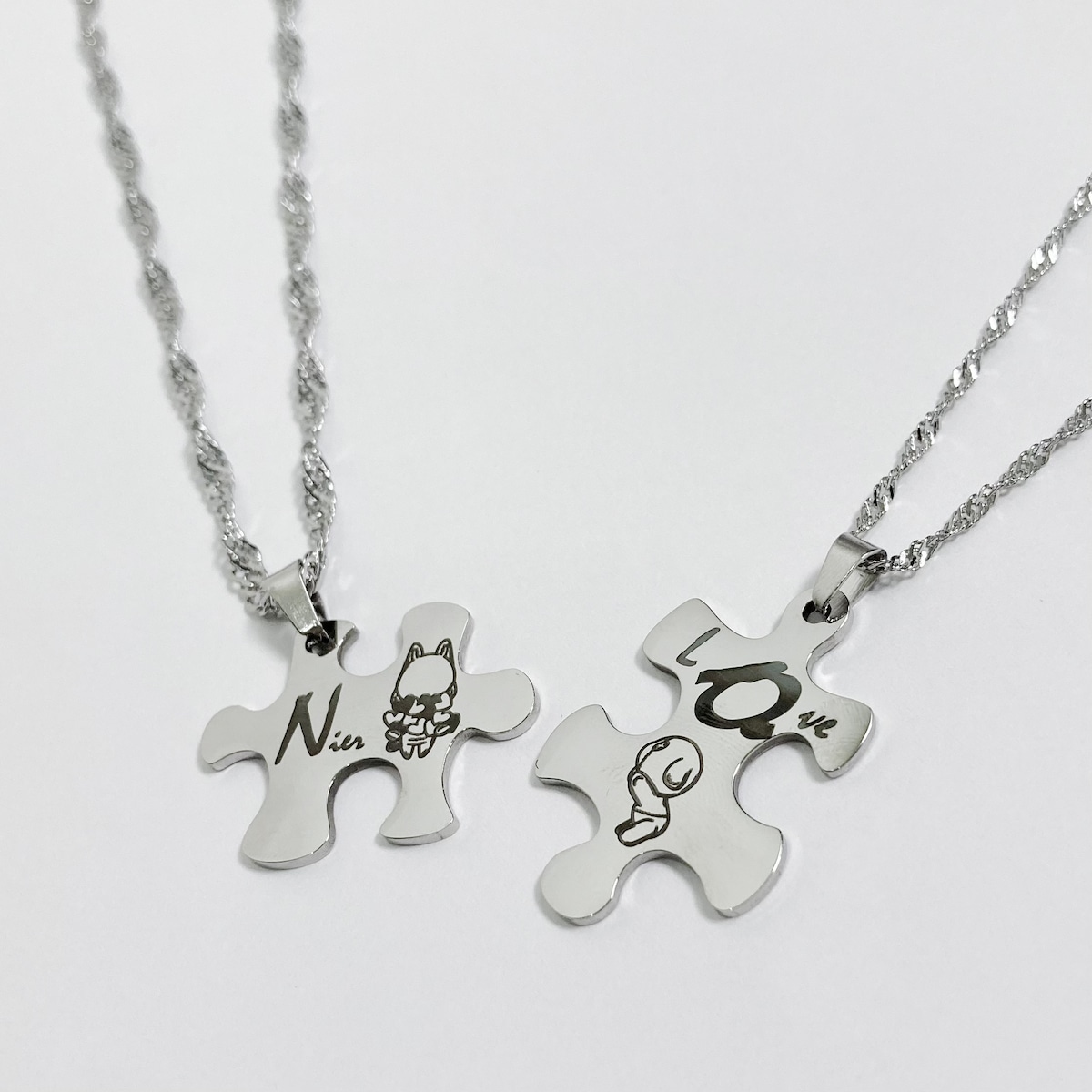 PUZZLE PIECEペアネックレス | NIER CLOTHING