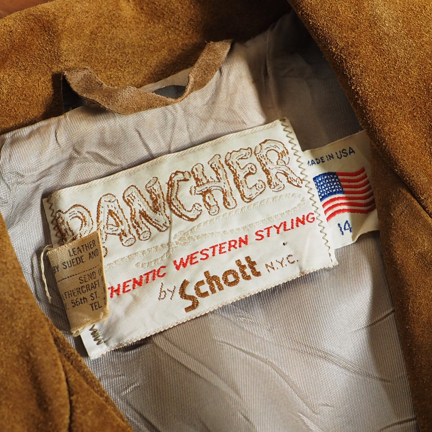 70〜80s Rancher by Schott Western Suede Jacket | nanika