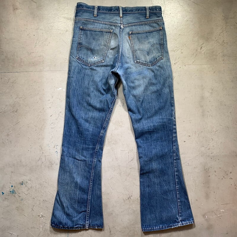 激安販売 70s LEVIS 609 ベルボトム w31 BigE リーバイス 646 デニム/ジーンズ