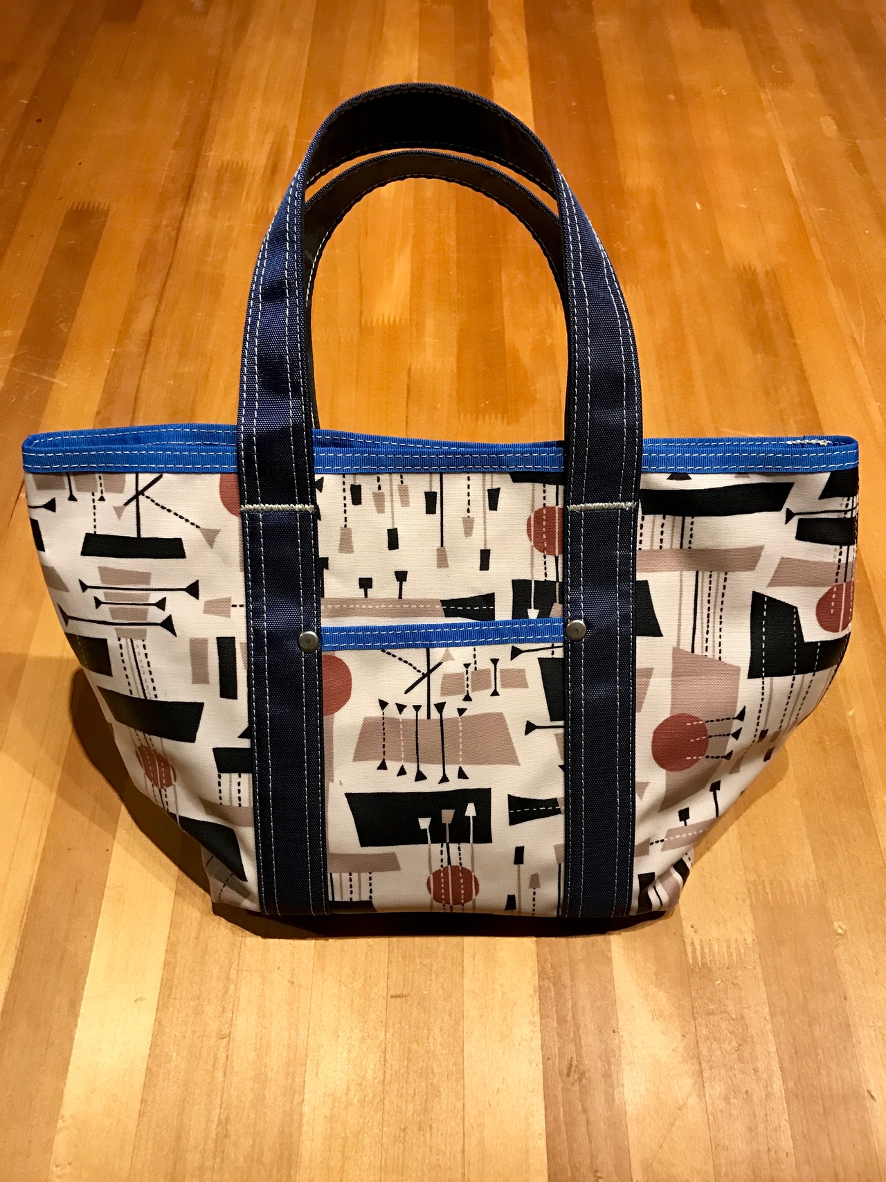 7インチ/ CD トートバッグ jazz-ivory-blue限定品 | king-v-cycle