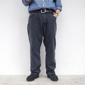 HATSKI　Wide Tapered Denim  Fade Black  HTK-Denim03