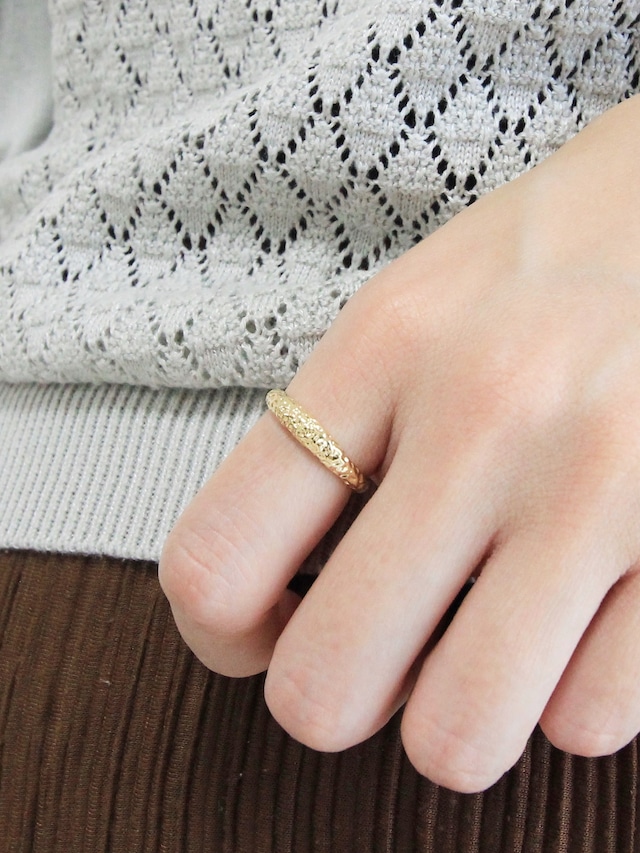 Corail ring  |  gold ･ silver