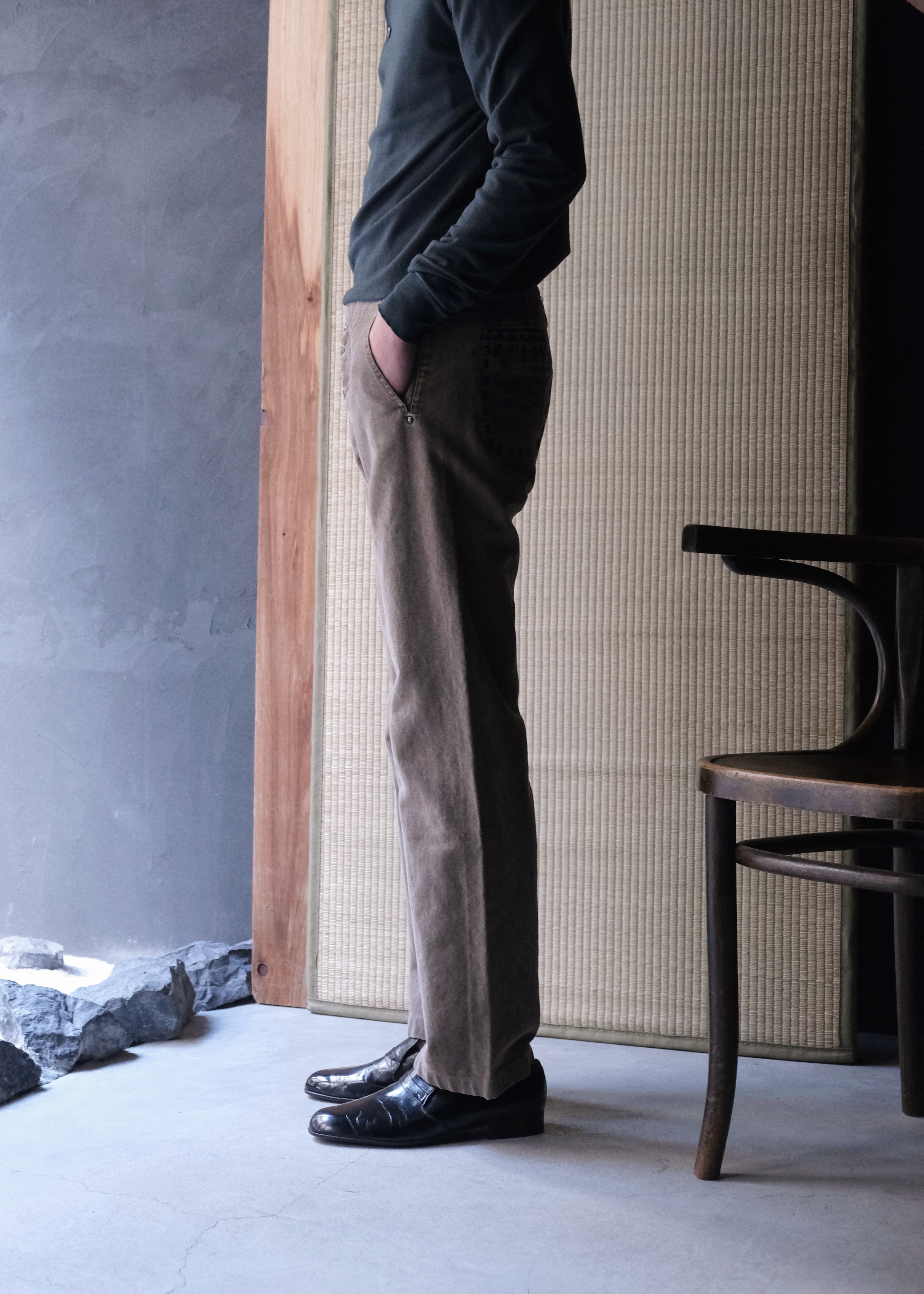 パンツ Martin Margiela 07AW studs trousers Martin Margiela 07AW studs trousers