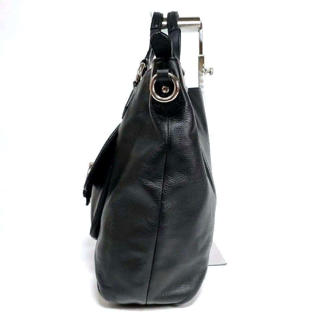 COACH コーチ 2way ハンドバッグ ショルダーバッグ ビジネス ブラック 