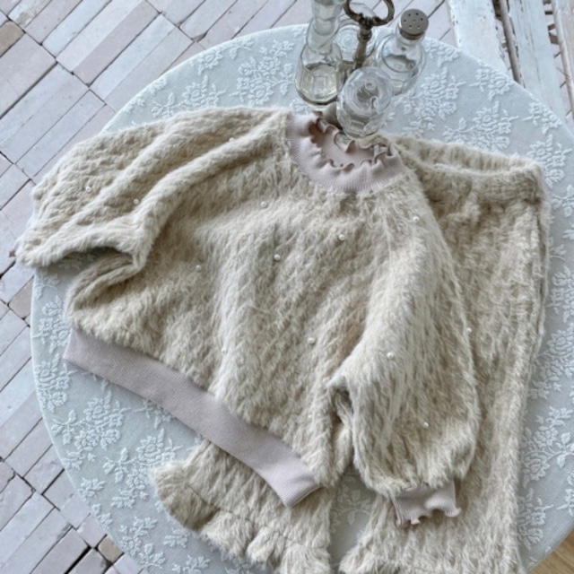 《予約》elov&monpetitbebe ¨ objet frill pants