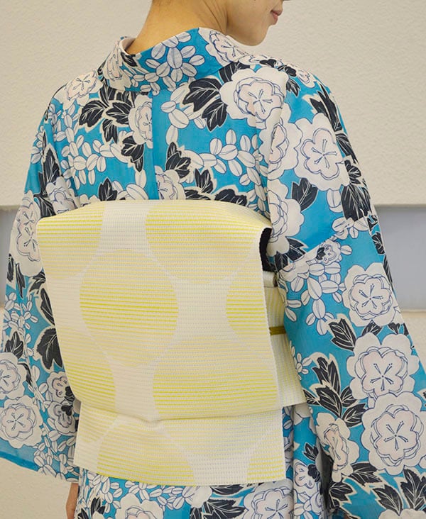 はなはな　　名古屋帯 ハナミズキの花名古屋帯(B20_3076Ls) 帯紹介