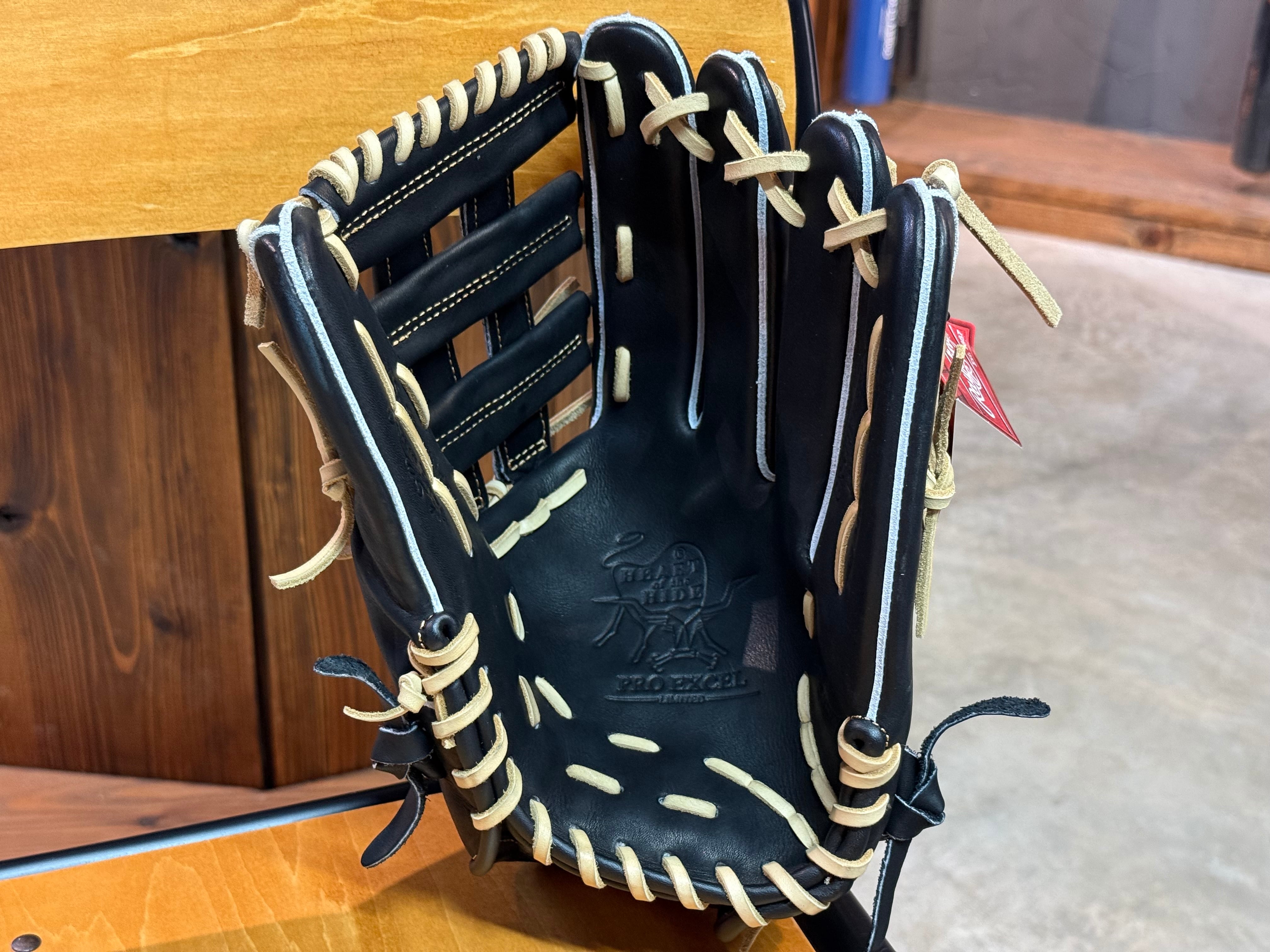 Rawlings PRO EXCEL 軟式野球グローブ ブラック Rawlings【ローリングス】 軟式外野用 HOH PRO EXCEL FS STyle