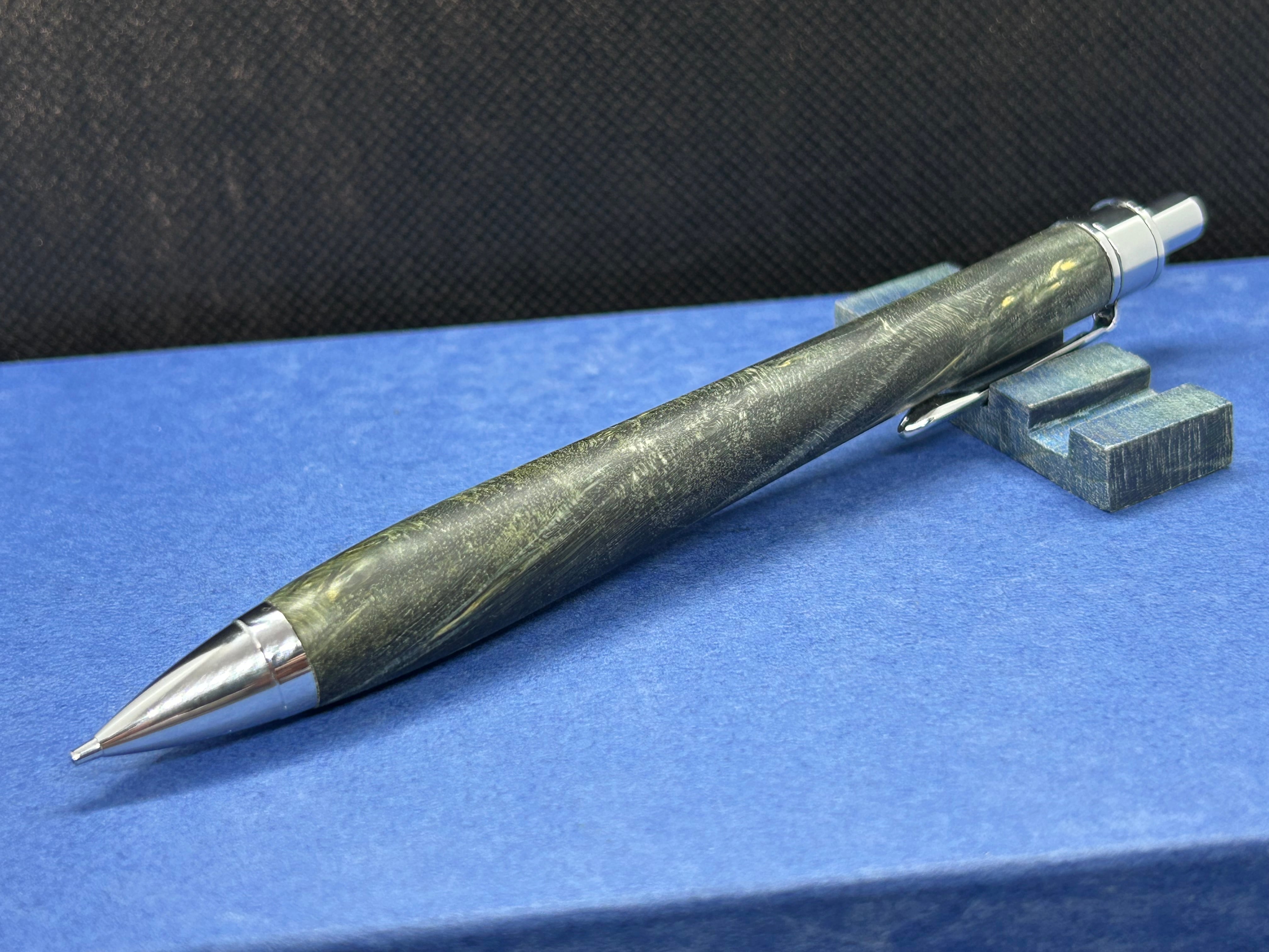 メープルスタビライズドウッド 加藤金属 シャーペン0.5mm | 工房 聖