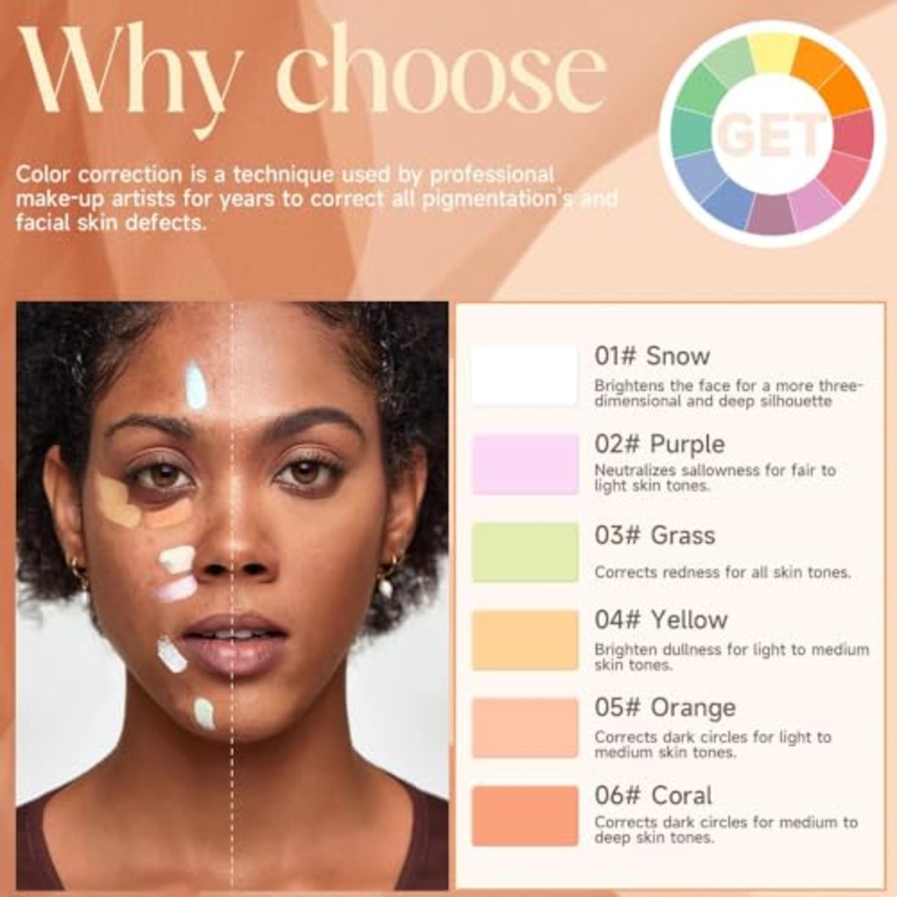 【2024年】コンシーラー コンシーラー 人気 クマ消し コンシーラー ペンシル (クマ、ニキビ跡、傷跡、シミ、毛穴カバー) 6.5ml （01#白）