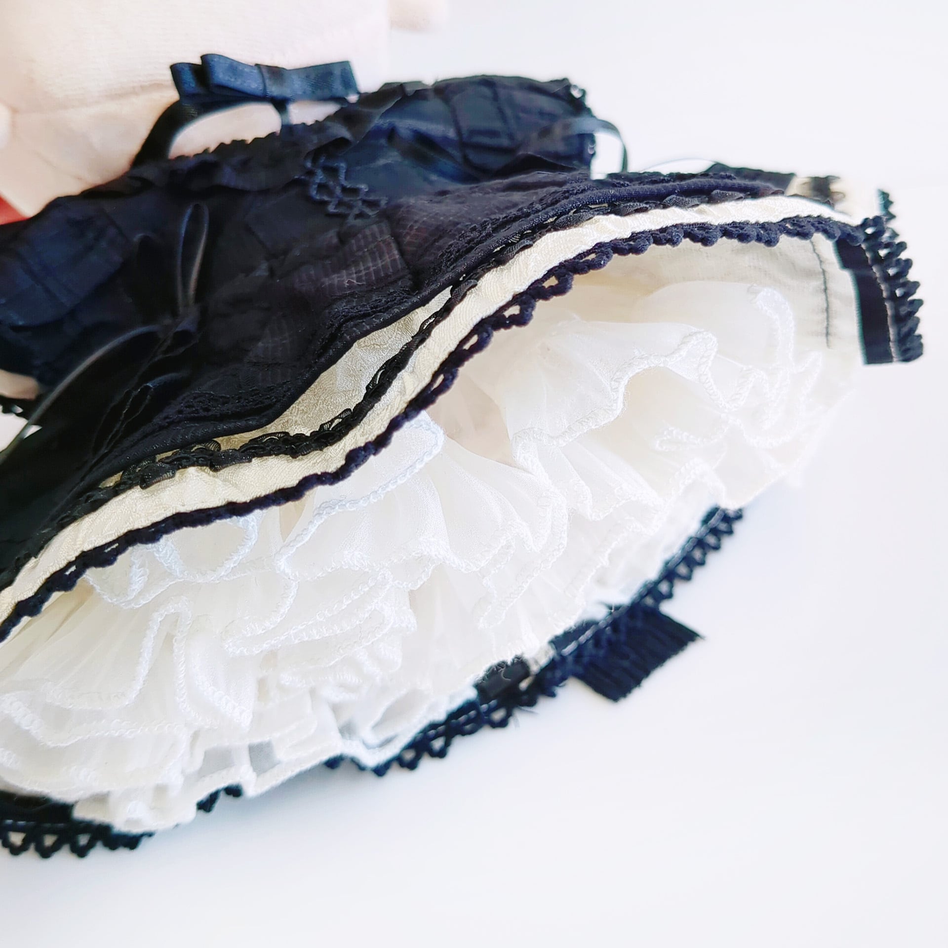 2H-1204【20cm】ブラックレディドレス | Little Closet │ ぬい服 2H-1204【20cm】ブラックレディドレス | Little Closet │ ぬい服