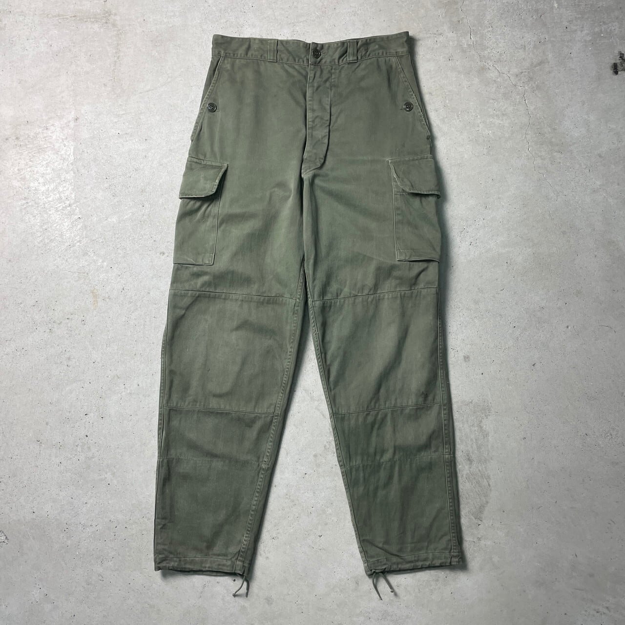60年代 フランス軍 M-64 カーゴパンツ ミリタリーパンツ メンズW33相当
