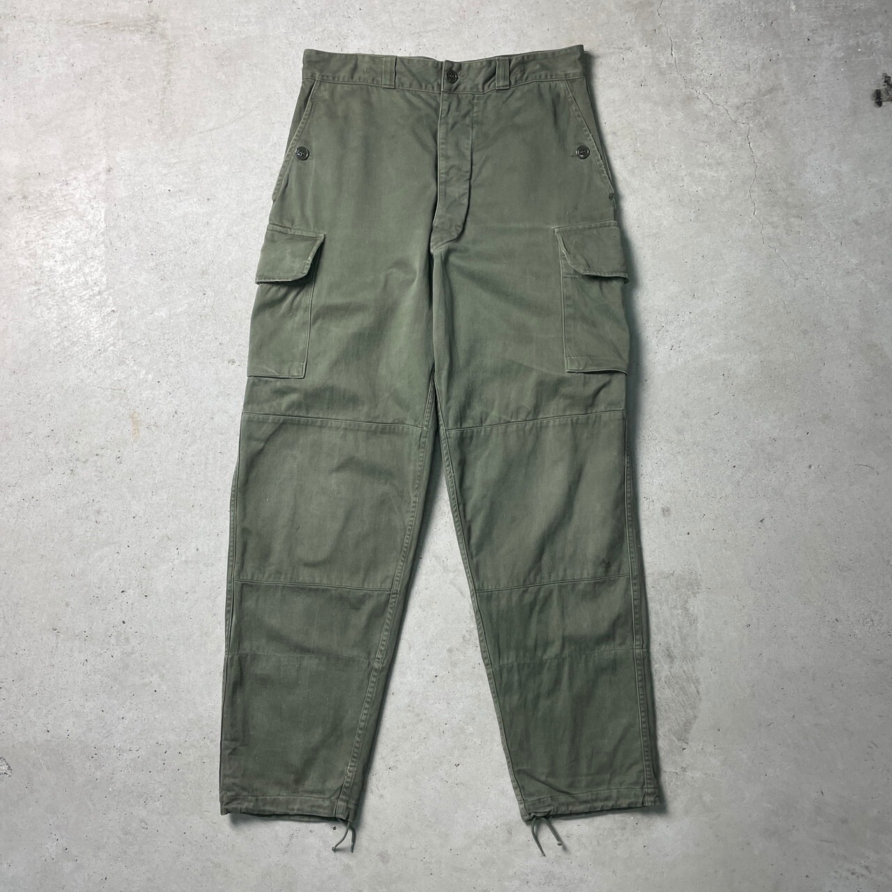 60年代 フランス軍 M-64 カーゴパンツ ミリタリーパンツ メンズW33相当