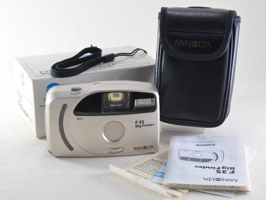 MINOLTA F35 Big Finder / 27mm F6.3 元箱付 ミノルタ（23241 ...