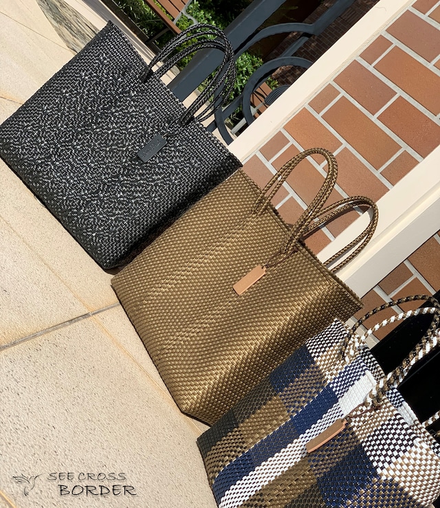 M Mercado Bag (Normal handle) Gold