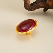 オーバル カボション リング  90000