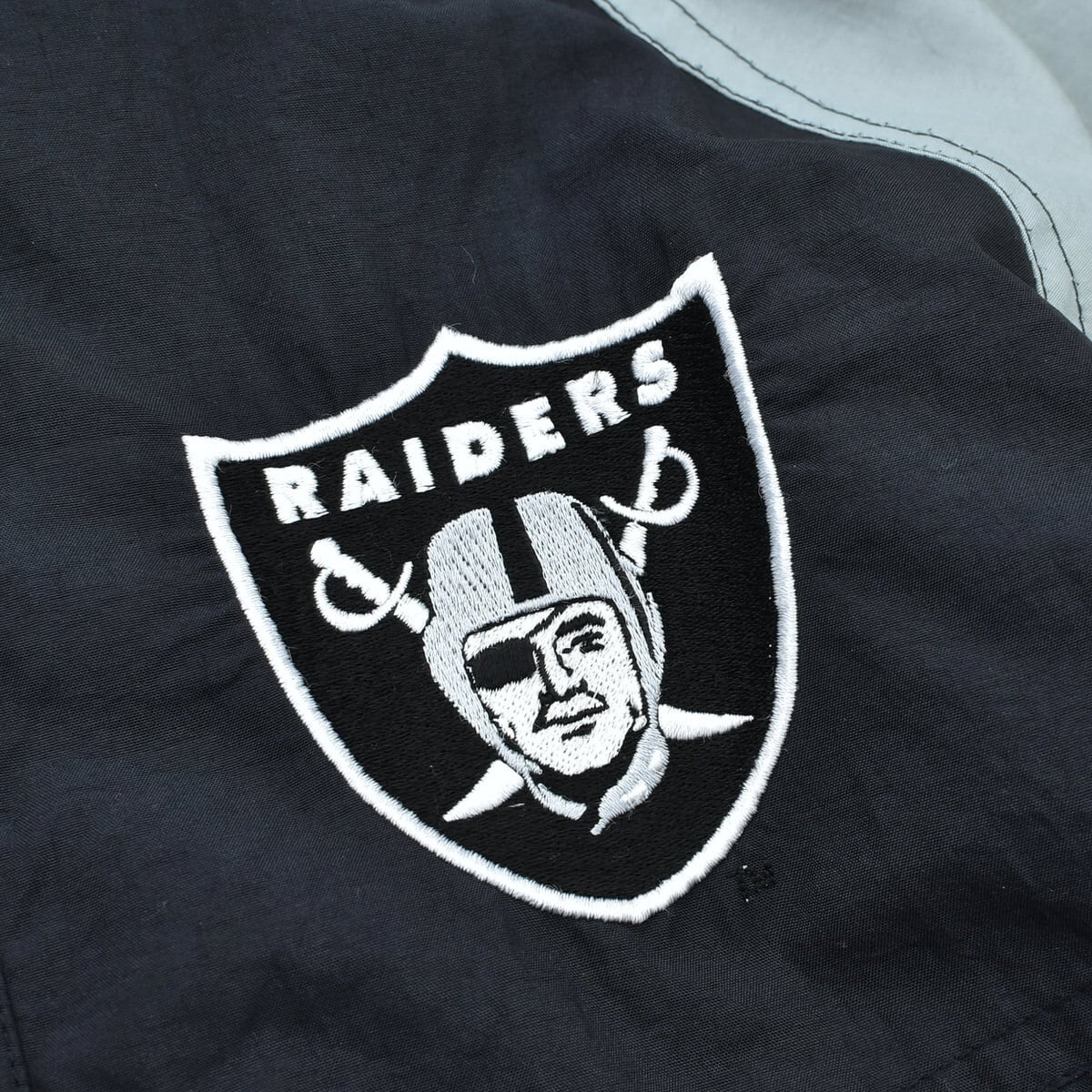 90's～ NFL RAIDERS official nylon jacket | 古着屋 grin days memory