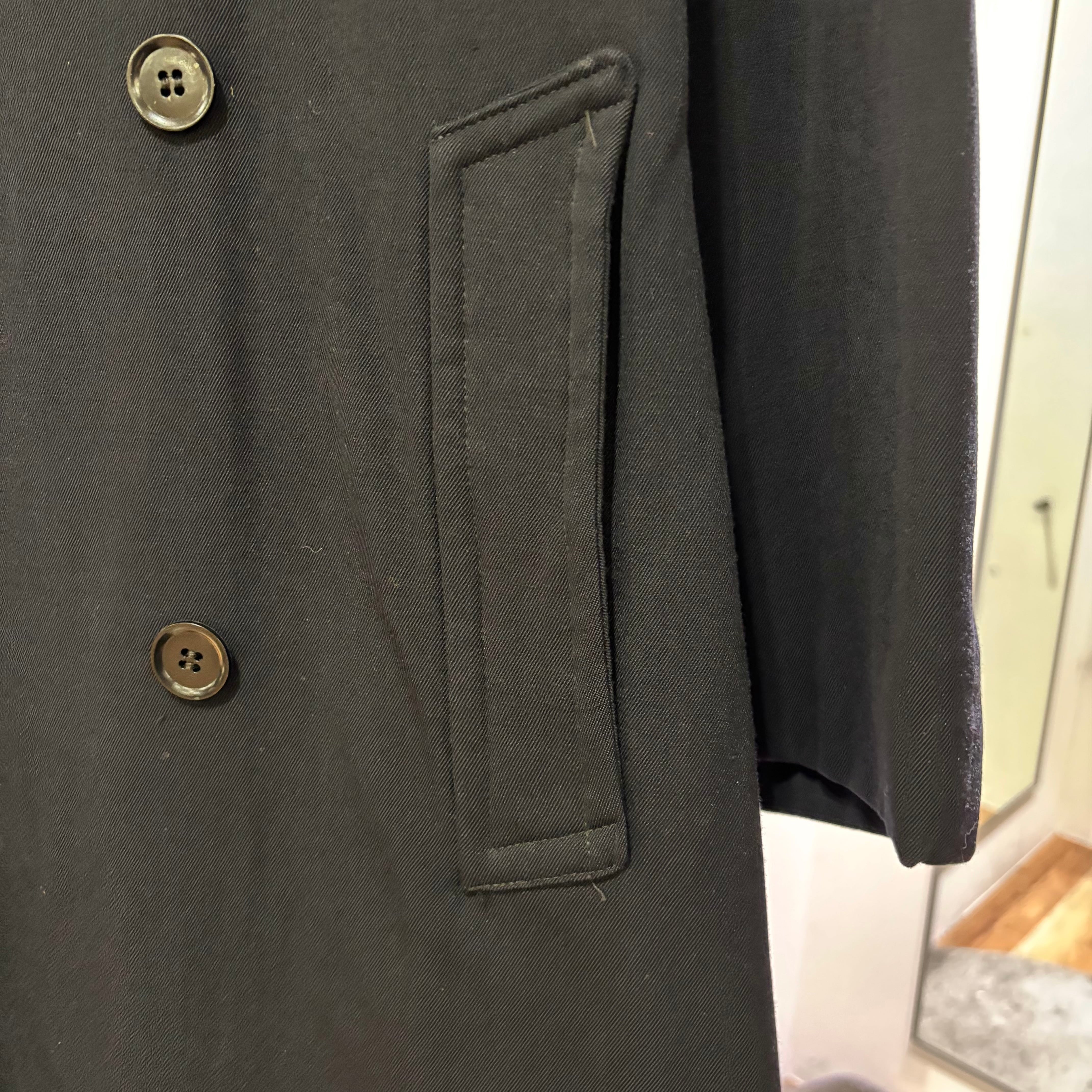 OLD ROYAL NAVY×SHAMBA DOUBLE BREASTED COAT | STRAYSHEEP ONLINE