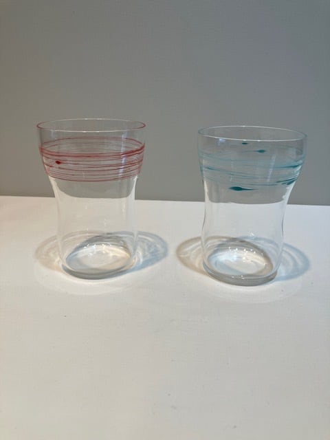 ⑧-1 水割りグラスセット(温でも冷でもOK) 耐熱ガラス製 タンブラー