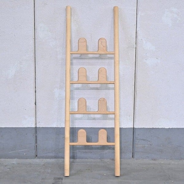 展示品 旭川家具 cosine「リーフラック」スリッパ収納 メープル材 壁掛け 玄関 リビング ダイニング 子供部屋 インテリア コサイン 【中古家具/中古インテリア/USED家具ユーズド家具/リサイクル】