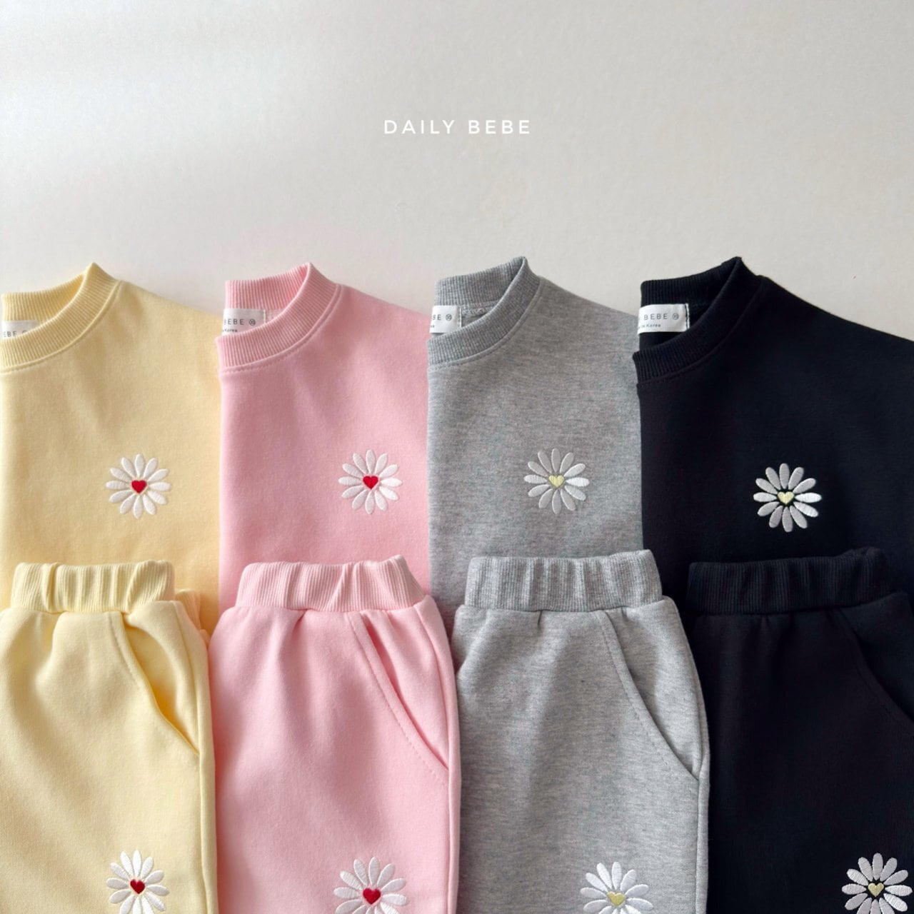 daisy top and bottom set【DAILYBEBE】※予約商品